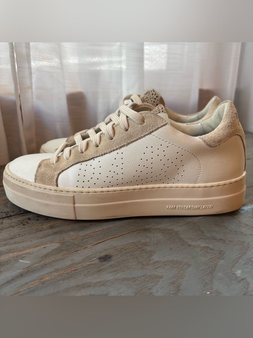 P448 Thea Platform Sneakers | size 39